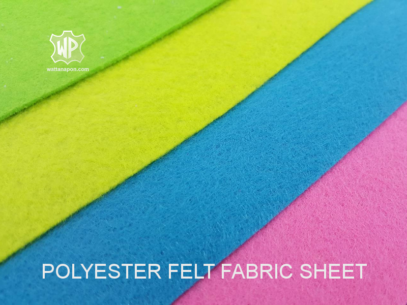 แผ่นใยโพลีเอสเตอร์, polyester felt fabric sheet