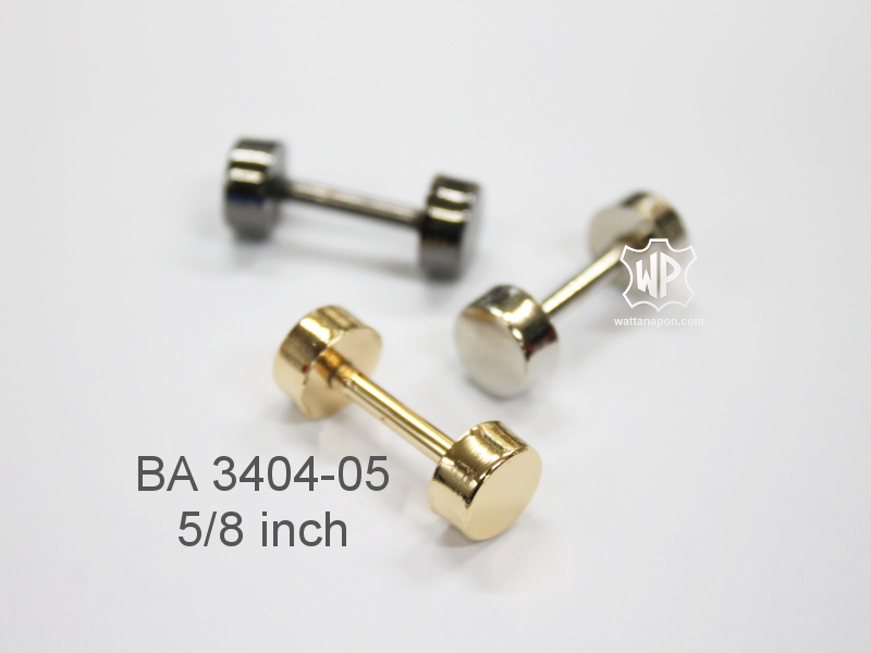 อะไหล่กระเป๋า, ติดปลายสายหนัง, ลูกตุ้มปลายสาย, ยกน้ำหนัก, ดัมเบล, bag hardware, strap end