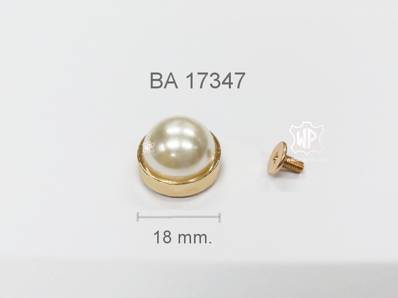 pearl rivet stud, หมุดมุก