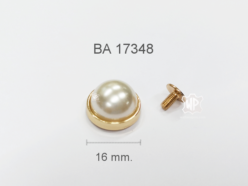 pearl rivet stud, หมุดมุก
