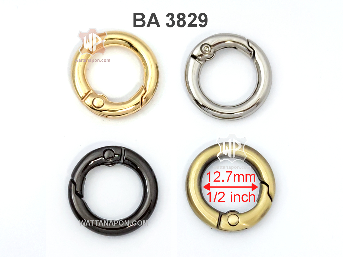 Gate Ring, O-ring, Spring Ring Clasp, ตะขอกลม, ห่วงสปริง