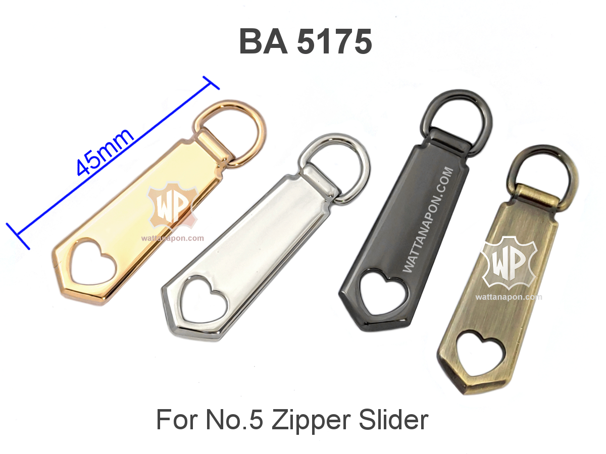 zip puller, zipper pull, หางซิป