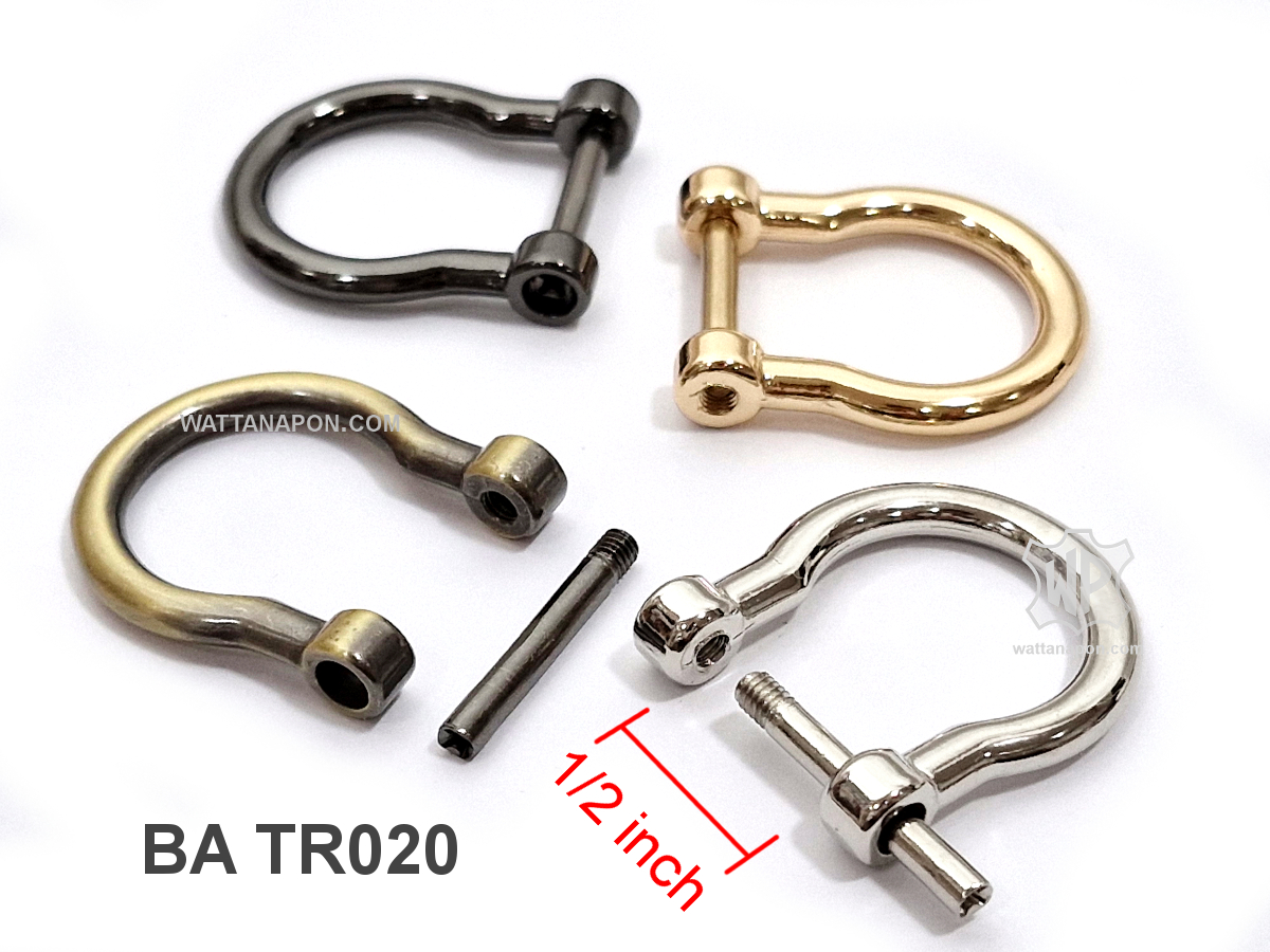 bag ring, D ring, ห่วงกระเป๋า, ห่วงขันน๊อต, ห่วงดี, อะไหล่กระเป๋า
