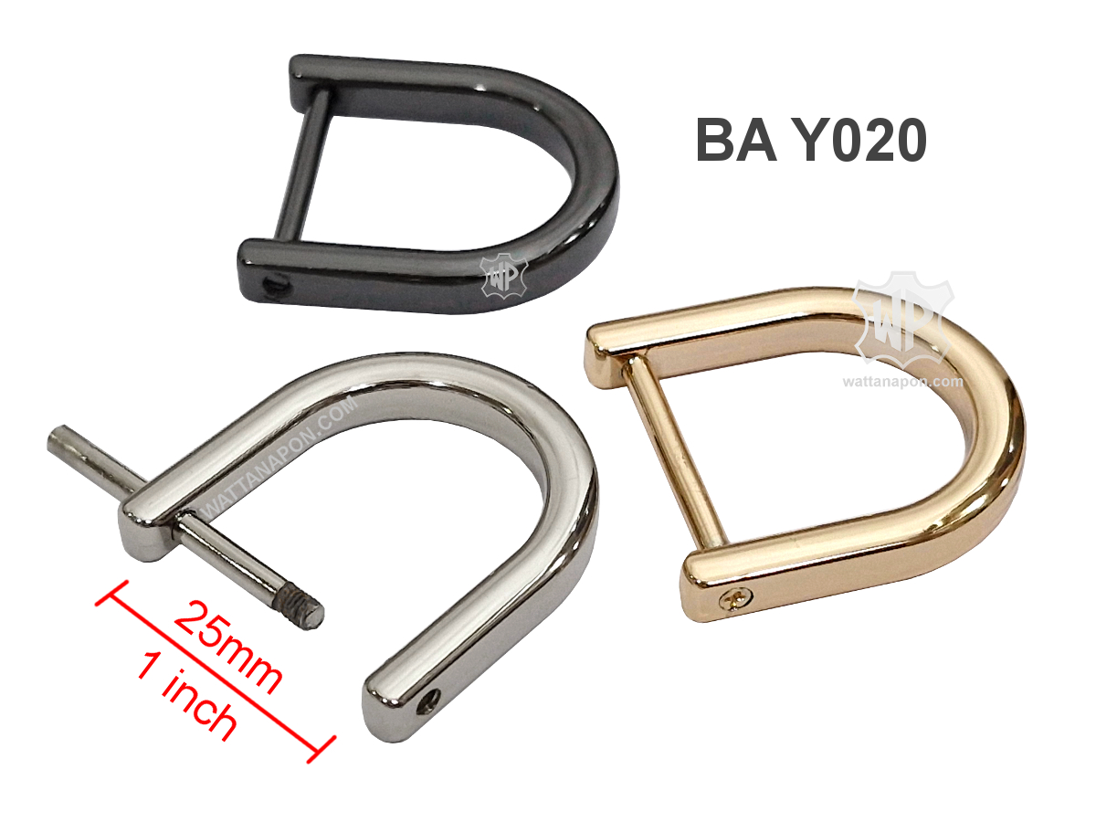 bag ring, D ring, ห่วงกระเป๋า, ห่วงขันน๊อต, ห่วงดี, อะไหล่กระเป๋า