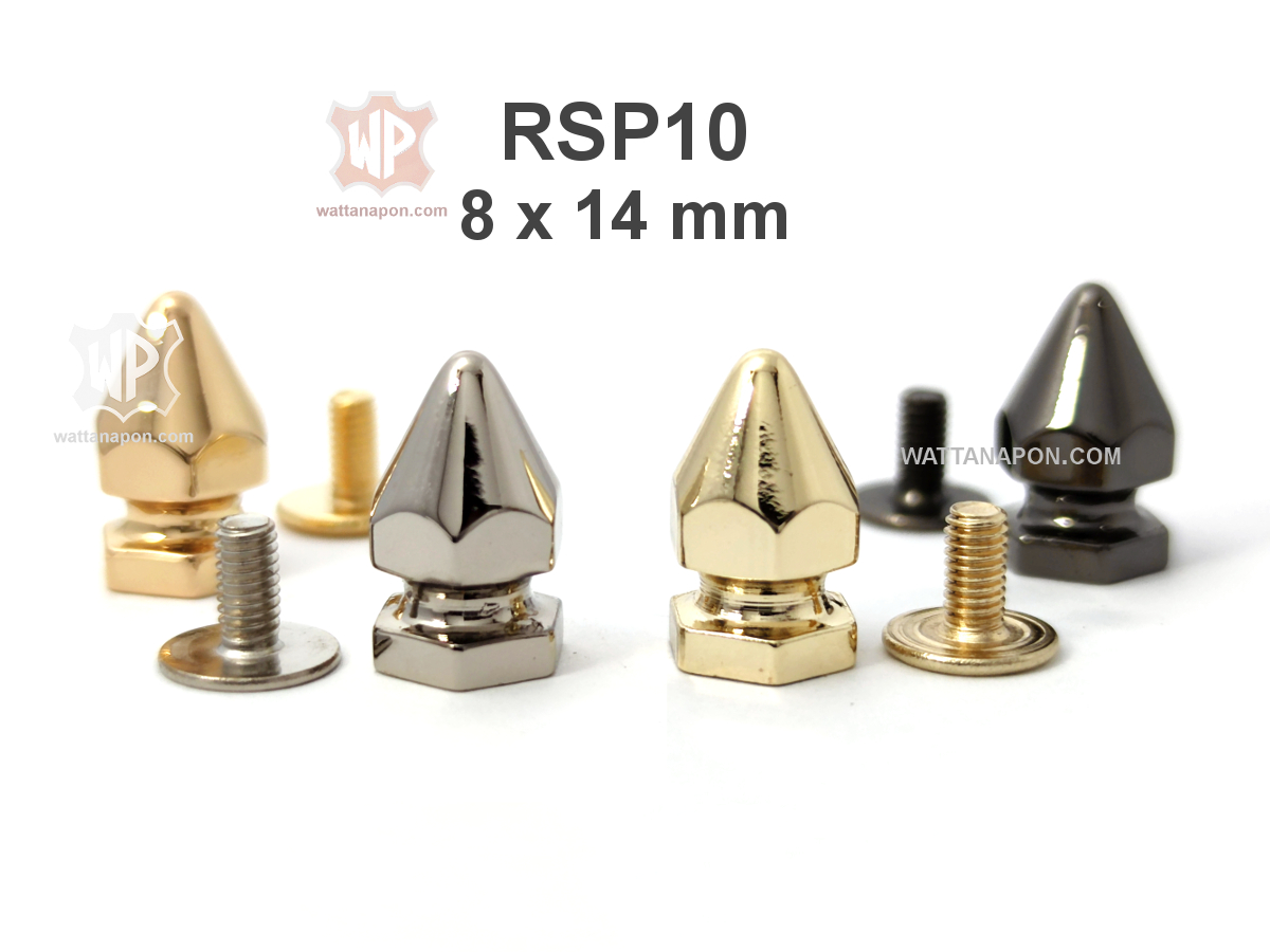 Punk Rock Spike, Rivet, stud, หมุดหนาม, หมุดแต่งกระเป๋า, หมุดแต่งรองเท้า
