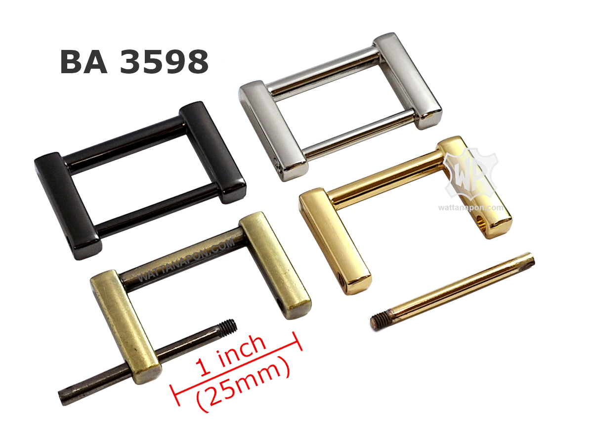 bag accessories, handbag ring, ห่วงขันน๊อต, ห่วงสี่เหลี่ยม, อะไหล่กระเป๋า