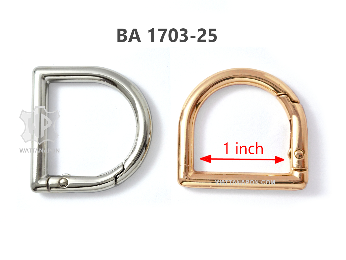 D ring, Gate Ring, Spring Ring Clasp, ตะขอตัวดี, ห่วงตัวดี, ห่วงสปริง, ห่วงเปิดได้