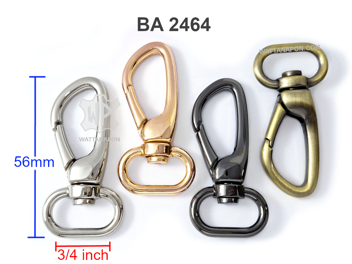 bag accessories, bag hardware, clasp, lobster clasp, snap hook, ก้ามปู, คอหมา, ตะขอ, ตะขอกระเป๋า, ตะขอสายกระเป๋า, อะไหล่กระเป๋า