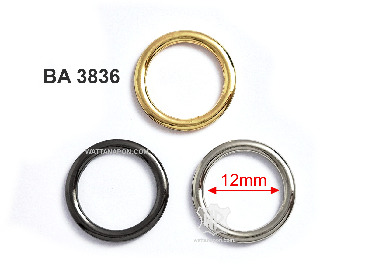 bag accessories, handbag ring, metal round loop, ห่วงกลม, อะไหล่กระเป๋า