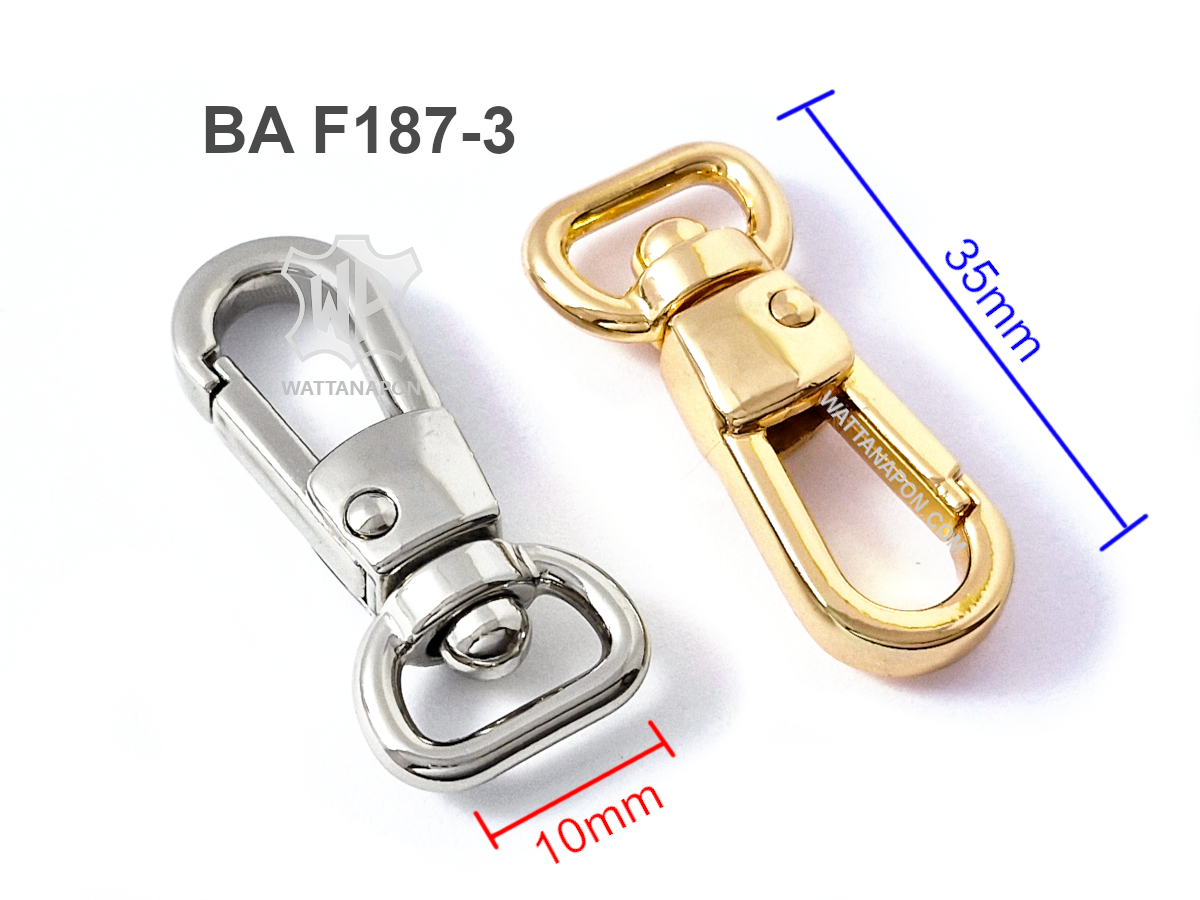 bag accessories, bag hardware, clasp, lobster clasp, snap hook, ก้ามปู, คอหมา, ตะขอ, ตะขอกระเป๋า, อะไหล่กระเป๋า