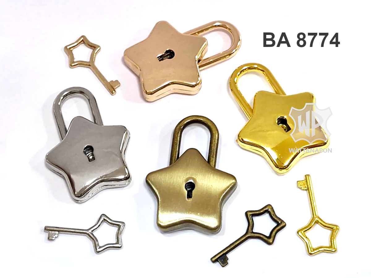 bag decoration, bag lock, Handbag Lock, ประดับกระเป๋า, ล็อคกระเป๋า, แม่กุญแจ