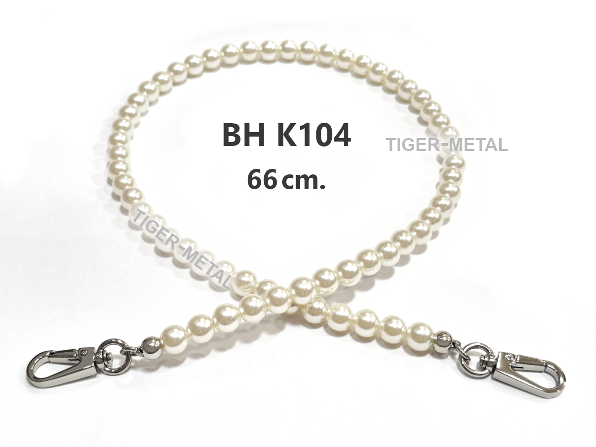 Plastic pearl beaded bag strap, Shoulder Bag Strap, สายกระเป๋า, สายกระเป๋าลูกปัดมุก, สายคล้องไหล่. สายสะพาย, หูกระเป๋าลูกปัดมุก